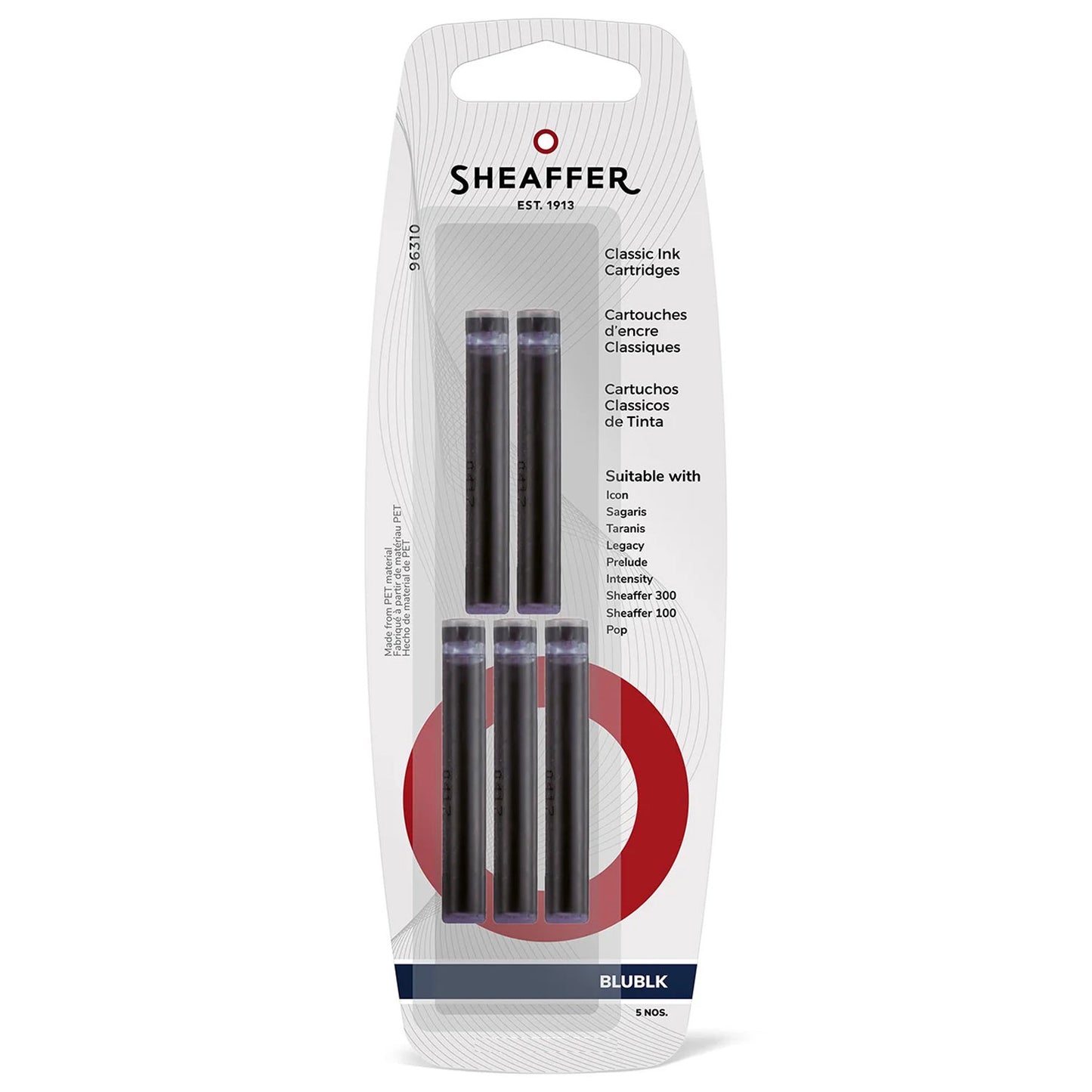 Cartuchos para pluma fuente Sheaffer