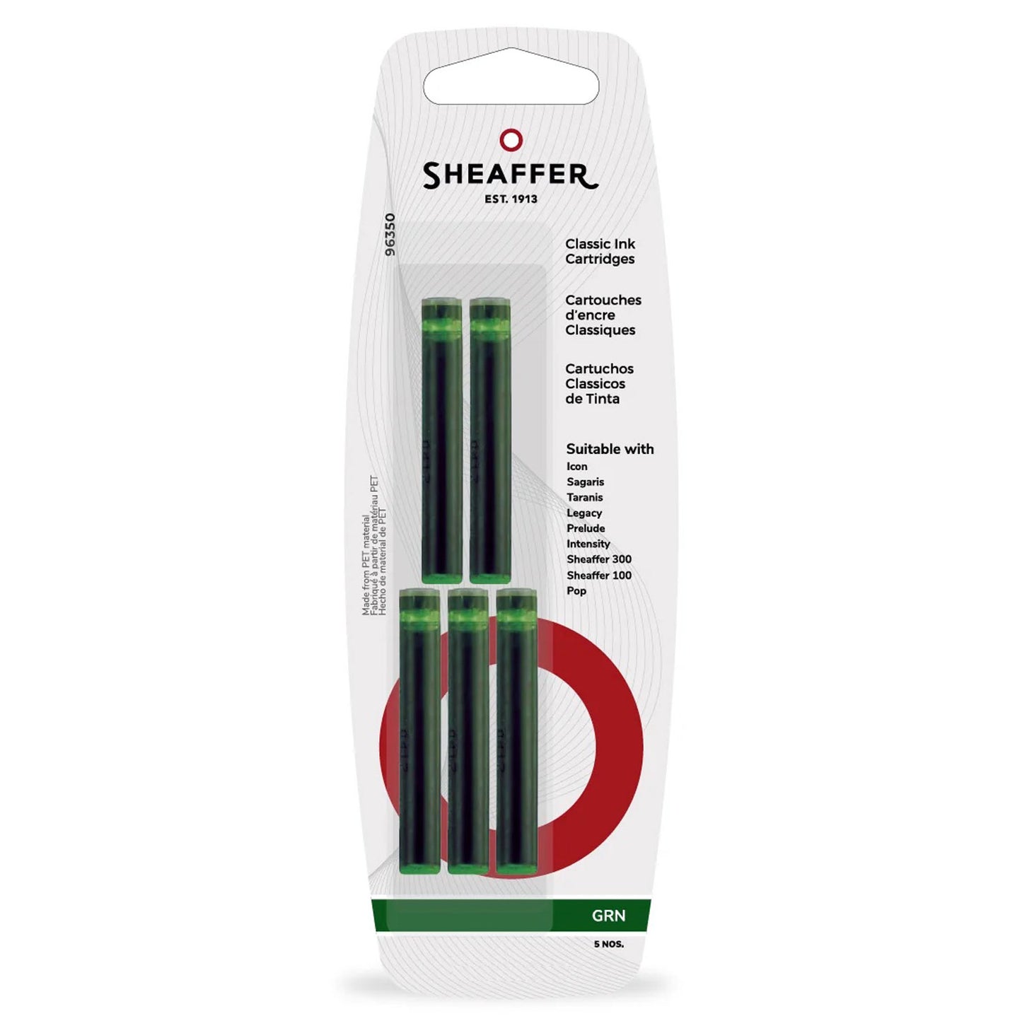 Cartuchos para pluma fuente Sheaffer