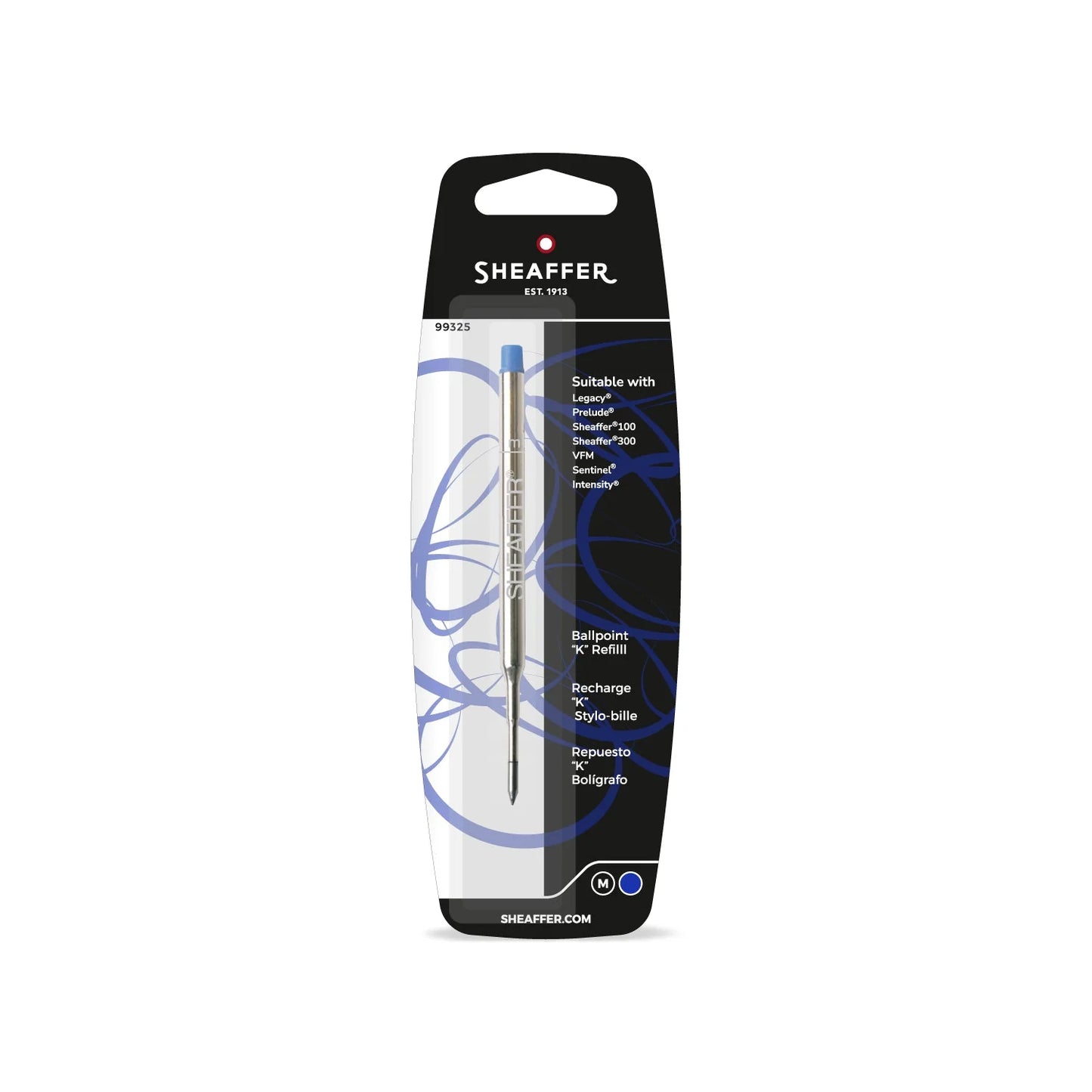 Repuesto para boligrafo Sheaffer tipo K