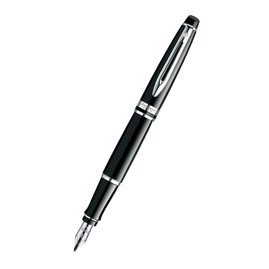 Waterman Expert Negro Cromo