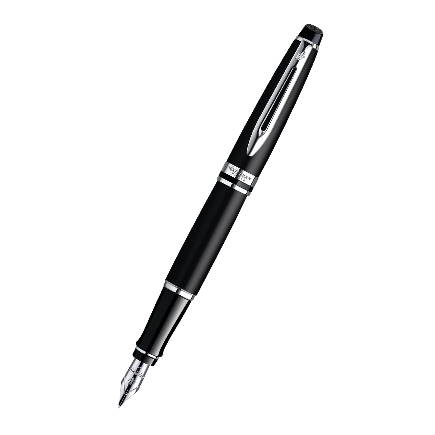 Waterman Expert Negro Mate Cromo