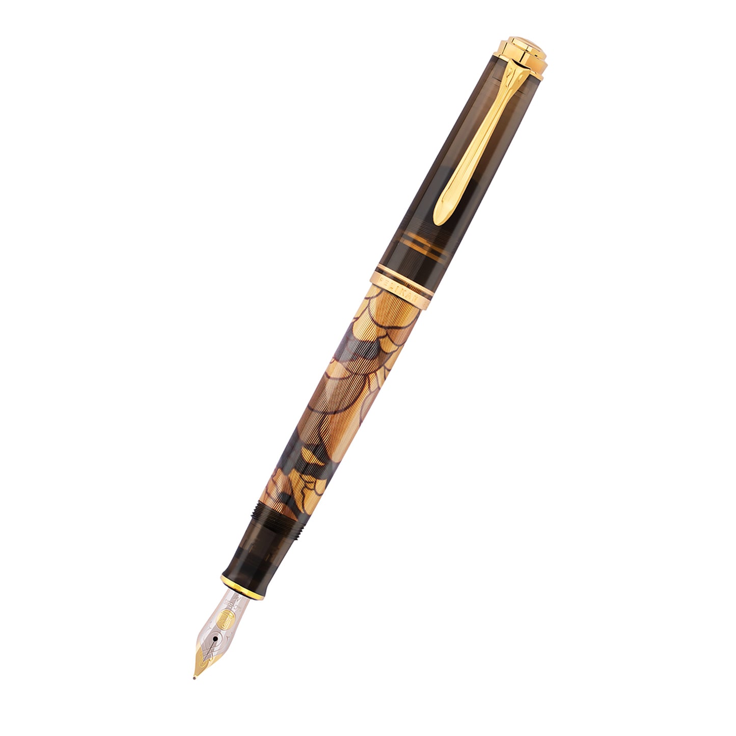 Pluma Fuente Pelikan Souverän M600 Art Collection Georg Tippel