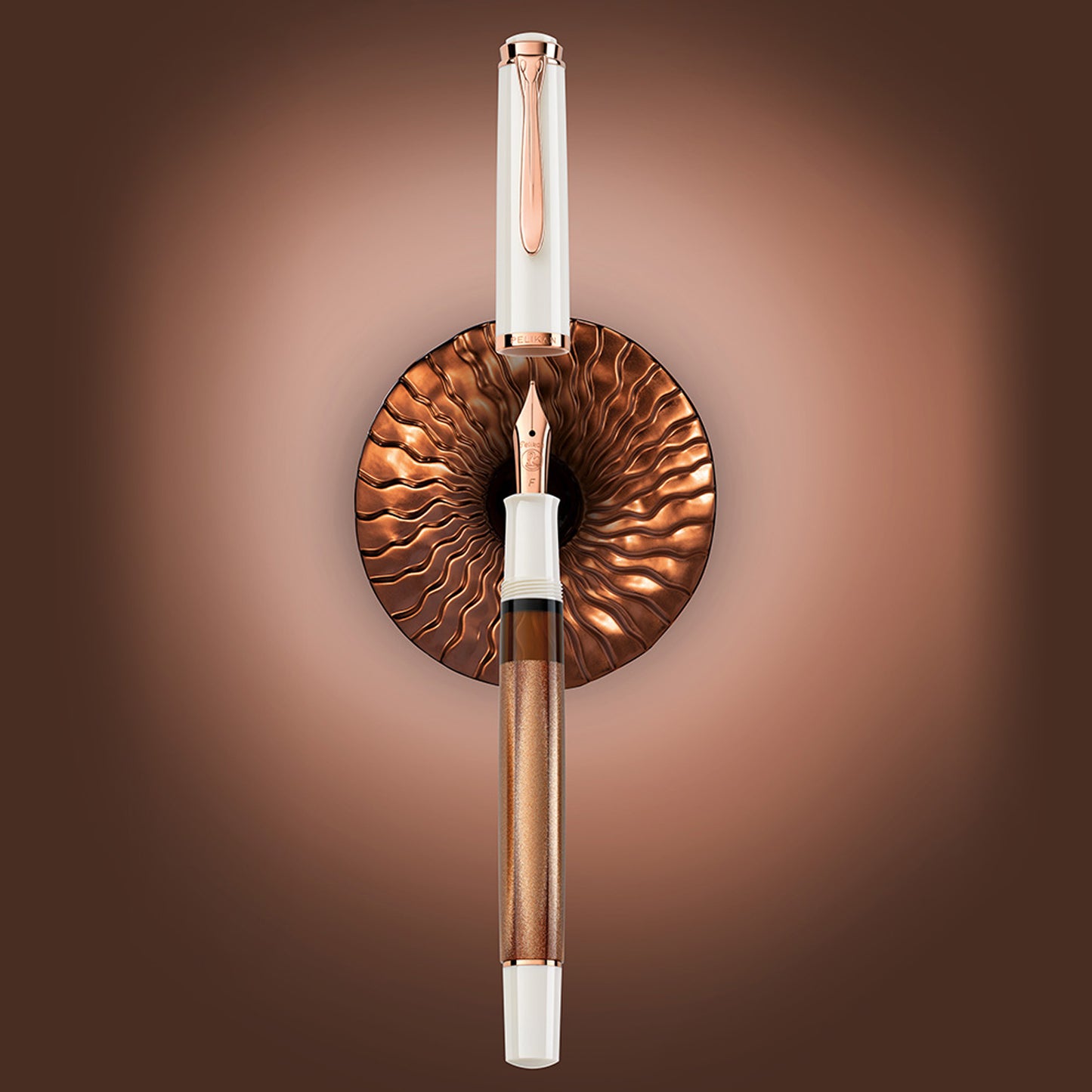 Pluma fuente Pelikan 200 Copper Rose gold
